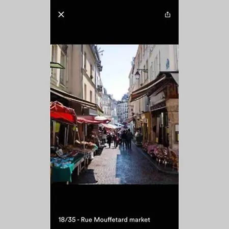 Daire Charming 5 Pantheon Latin Quartier Paris